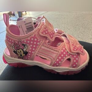 Disney Minnie Mouse Polka Dot Pink Sandals